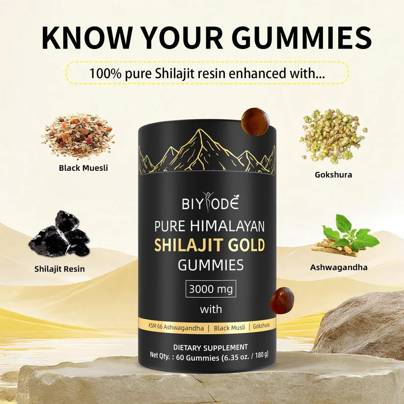 Shilajit Gummies: Pure Shilajit Himalayan Individual
