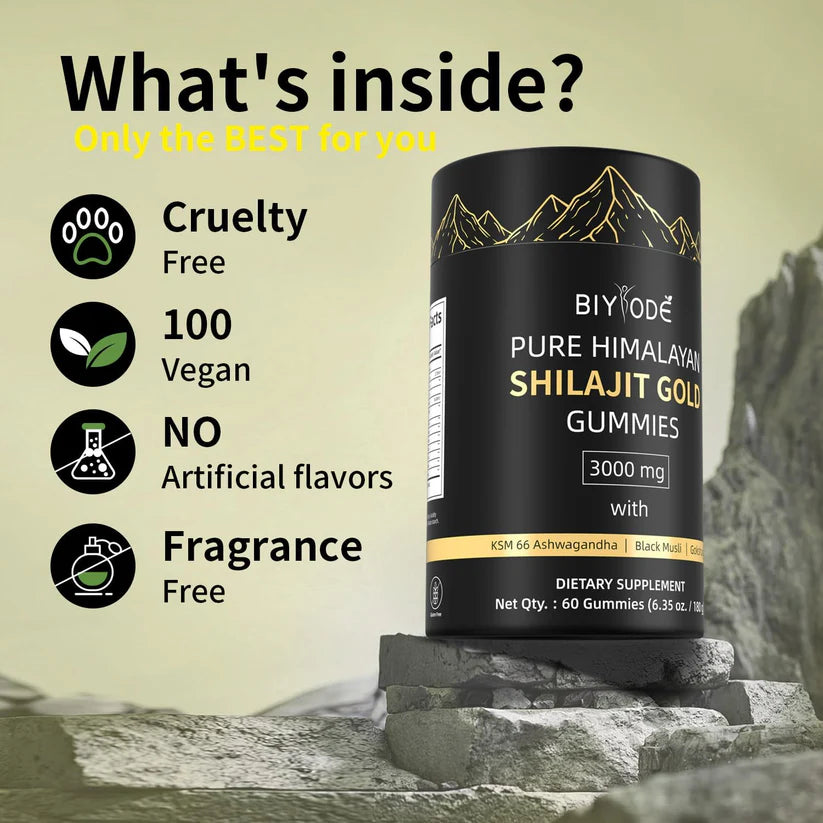 Shilajit Gummies: Pure Shilajit Himalayan Individual